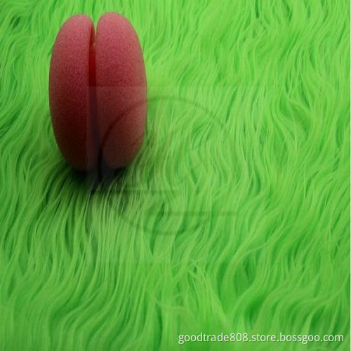 knitted plush fabric